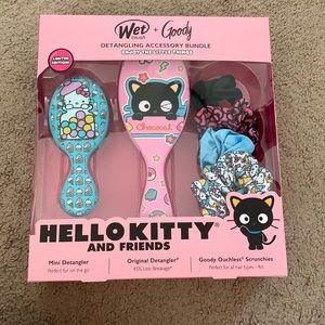 Hello Kitty Limited Edition  Wet Brush Accessory Bundle -Chococat